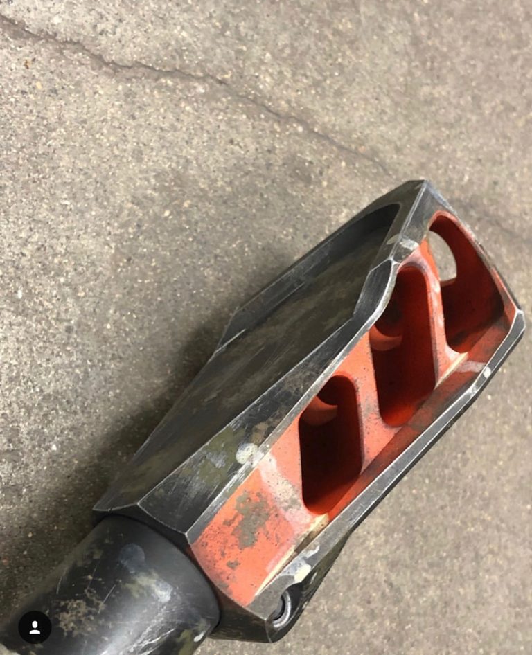 Unique custom paint job from Black Sheep Arms, called End Of World