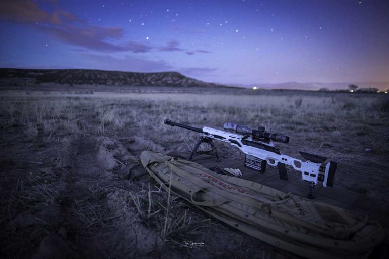 CDX-50 Tremor shines perfectly under this evening sky. Courtesy Gudmundsen Photography.