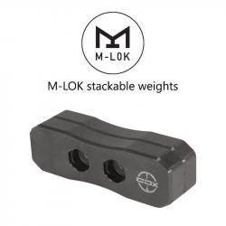 Chassis Weights<span> – </span>M-LOK stackable chassis weights (1 pair)